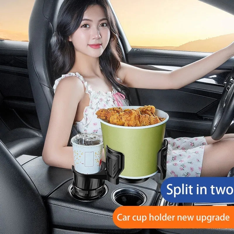 Dual Slot Car Cup Holder