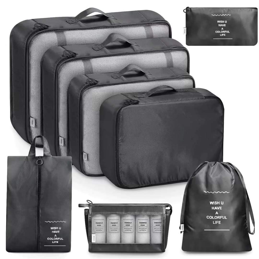 8pcs Luggage Travel Organizers