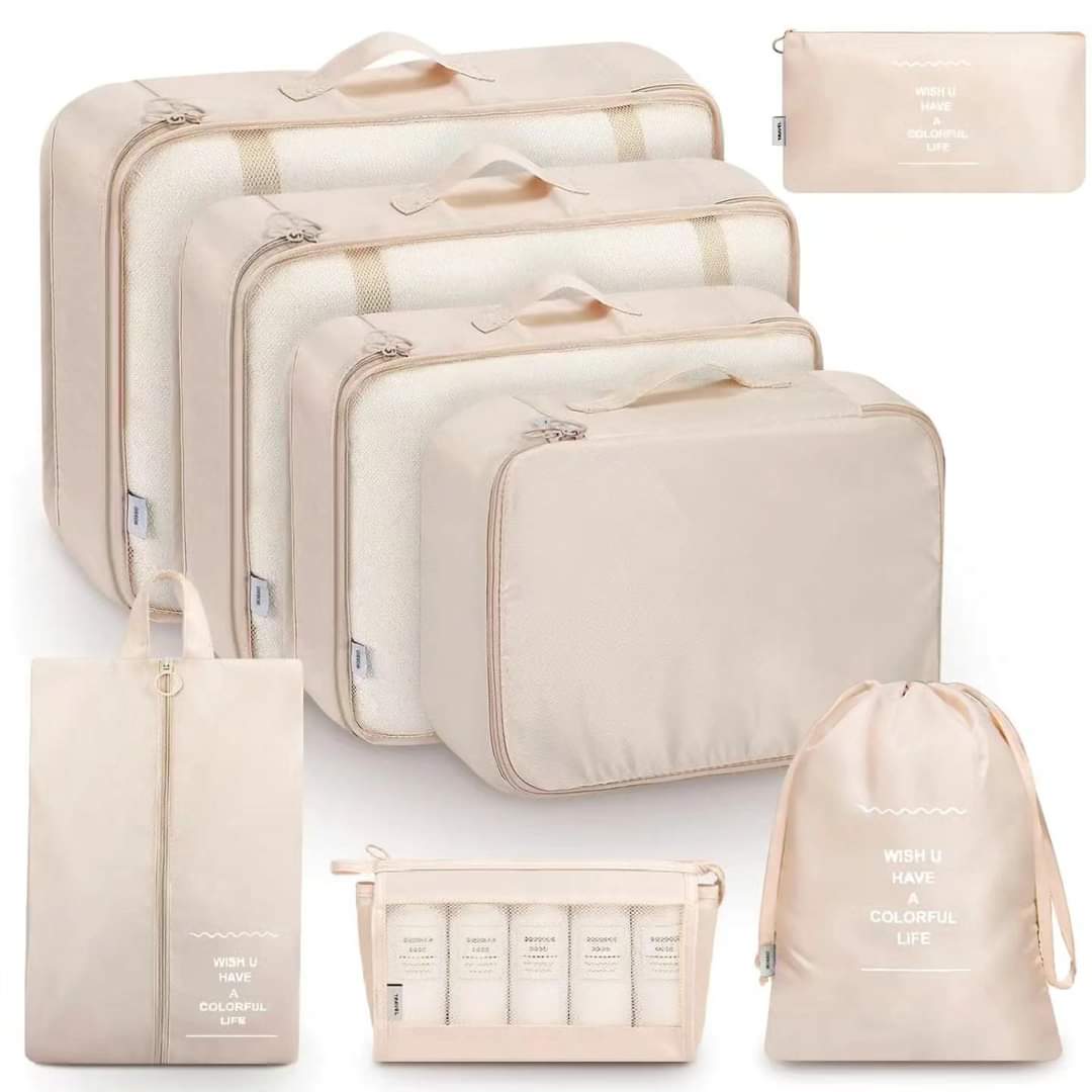 8pcs Luggage Travel Organizers
