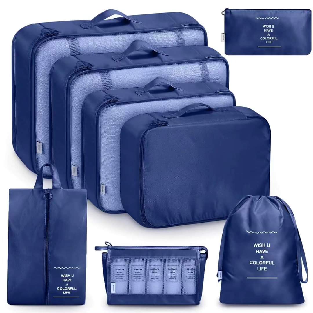 8pcs Luggage Travel Organizers