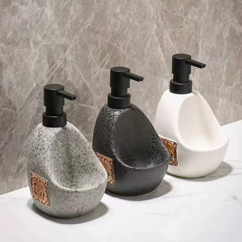 Ceramic Shampoo Dispenser/Lotion Bottle