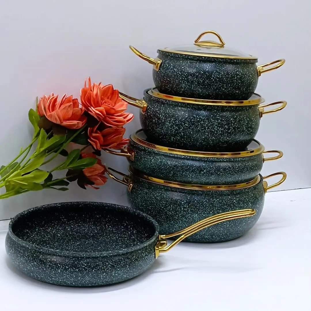 9pcs Kitchen Cookware Set