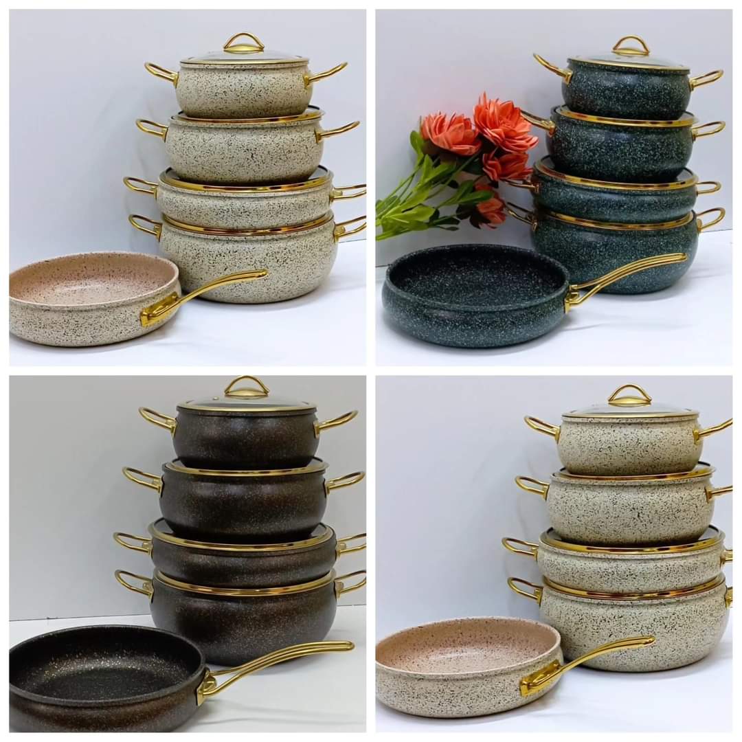 9pcs Kitchen Cookware Set
