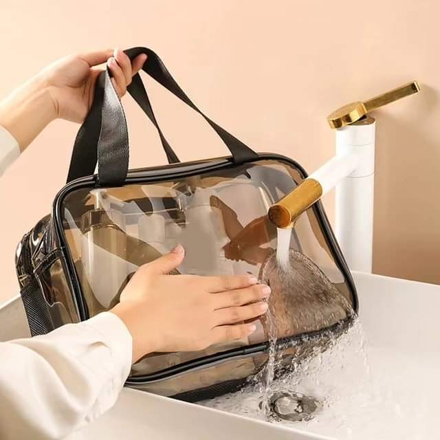 Double Separation Makeup Bag