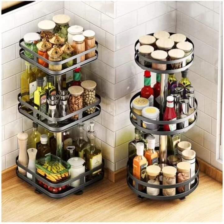 Multipurpose Rotating spice Rack