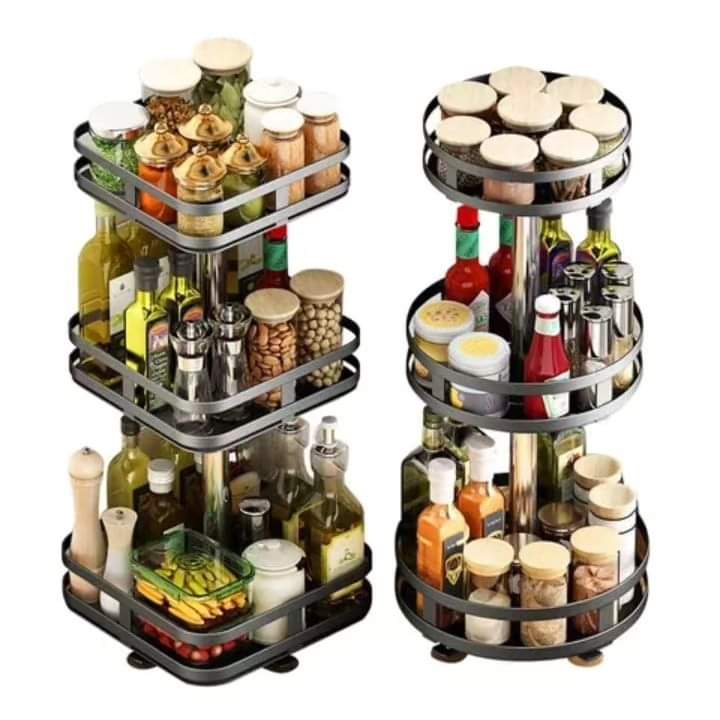 Multipurpose Rotating spice Rack