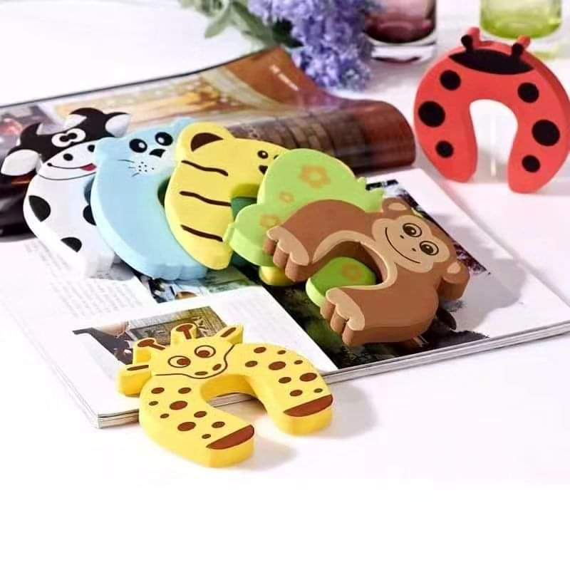 Child safety door stopper