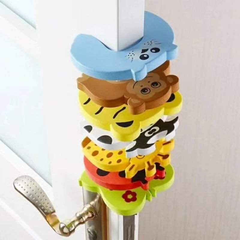 Child safety door stopper