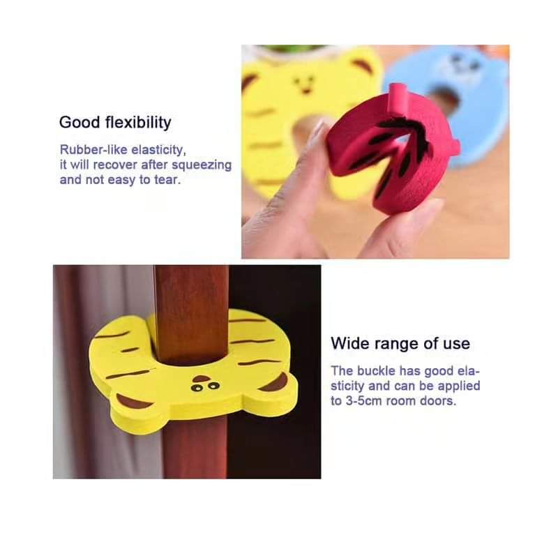 Child safety door stopper