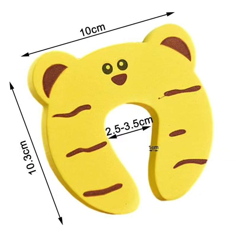Child safety door stopper