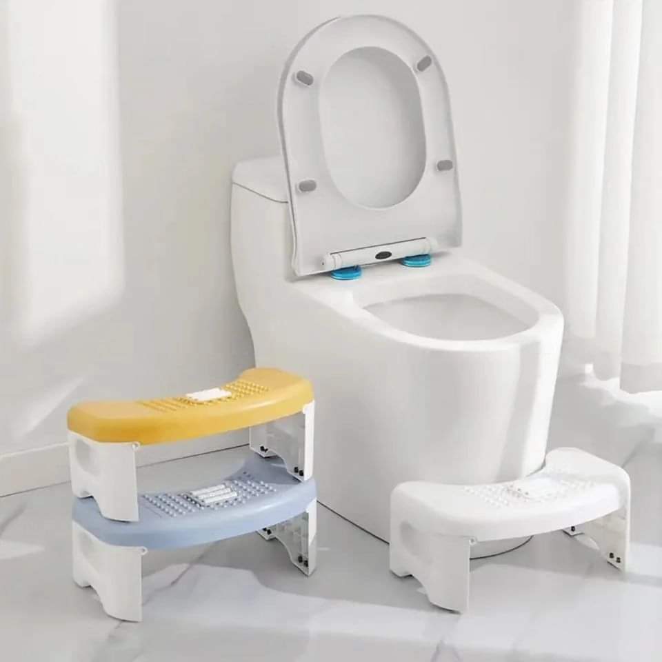 Foldable Foot Rest with Rollers