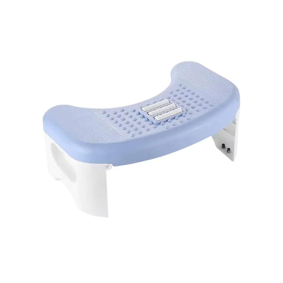 Foldable Foot Rest with Rollers