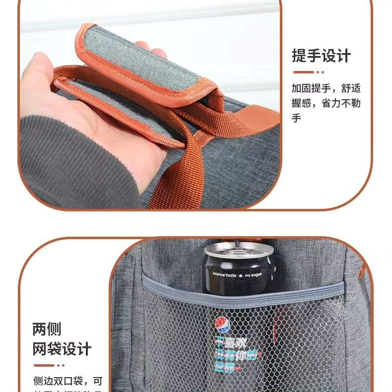 Double Compartment (15L) Insulated Lunch bag