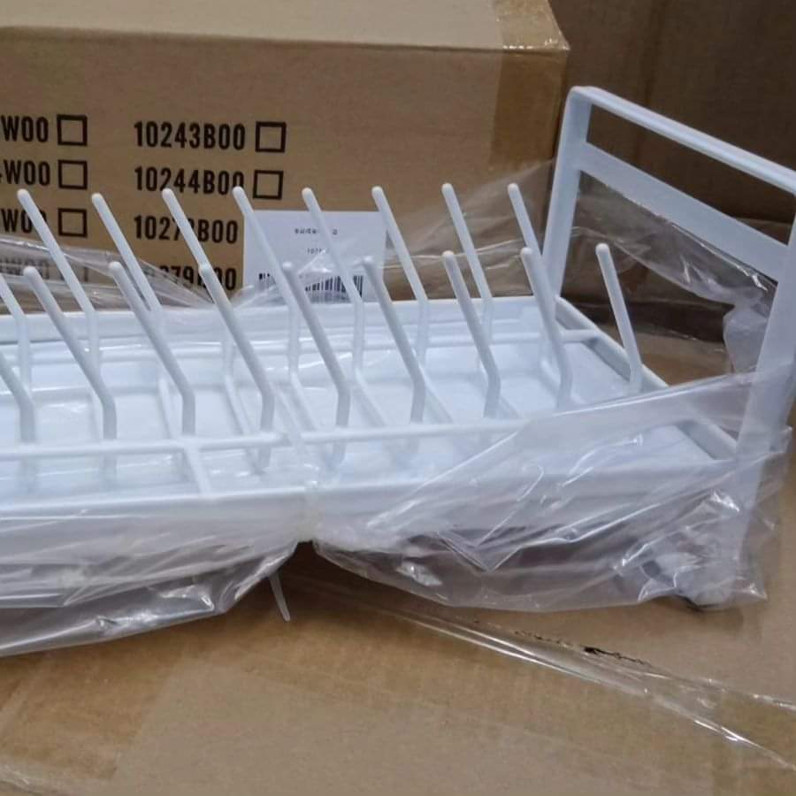 Non-Slip Metal Cabinet Dish/Plate/Lid Rack Organizer