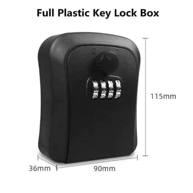Weatherproof Wall-mounted Key Safe