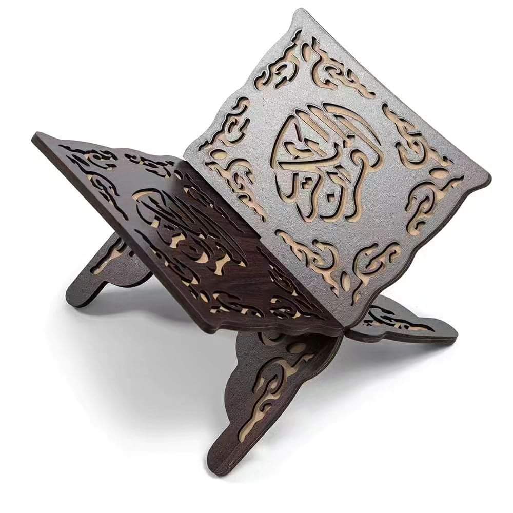 Quran display wooden rack