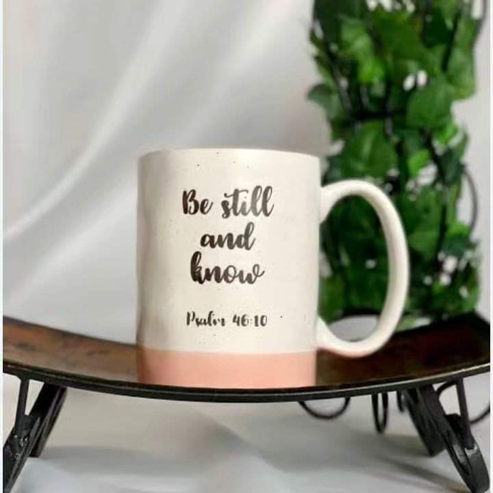 6pcs Be Still Mugs