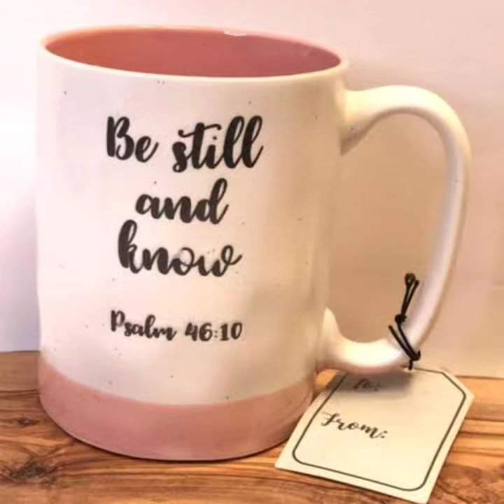 6pcs Be Still Mugs