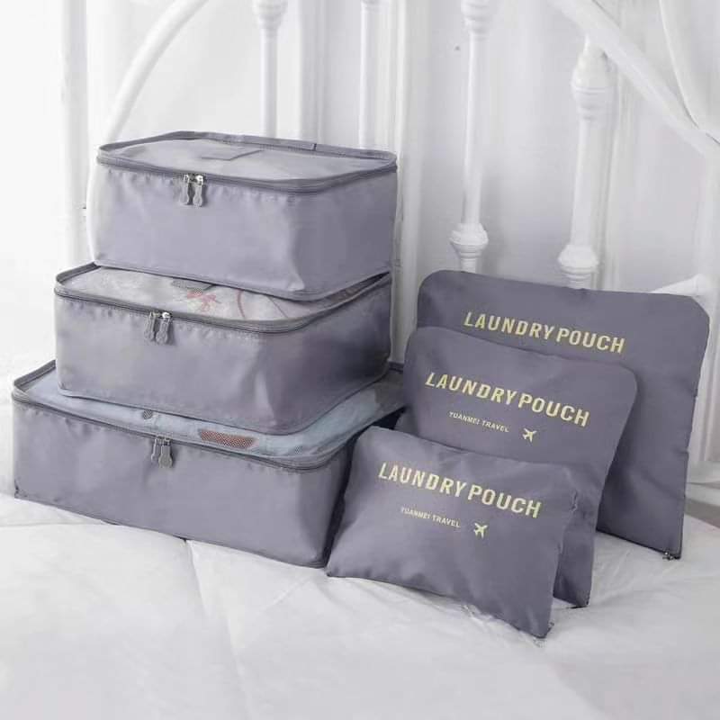 6 pcs Travel /Suitcase Organizers