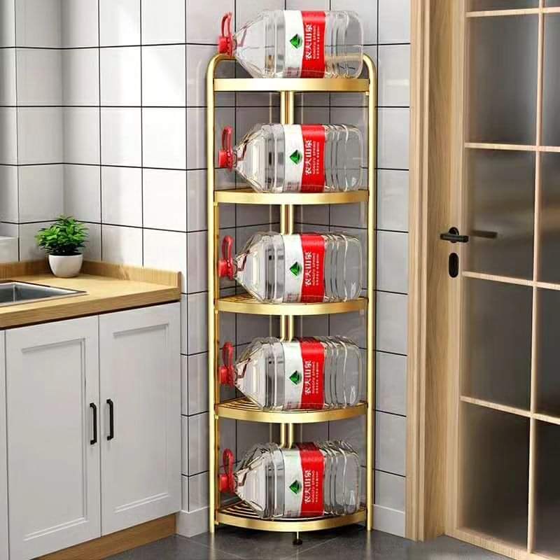 4Tier Foldable Corner Shelf