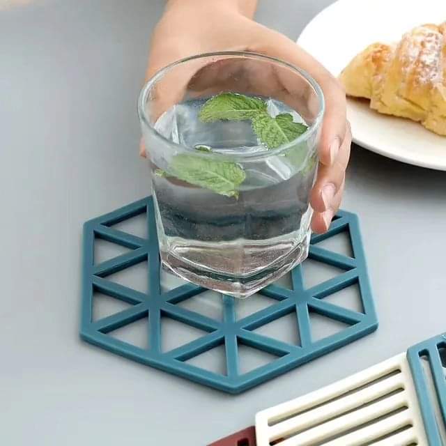 Hexagonal coasters