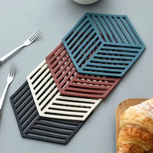 Hexagonal coasters