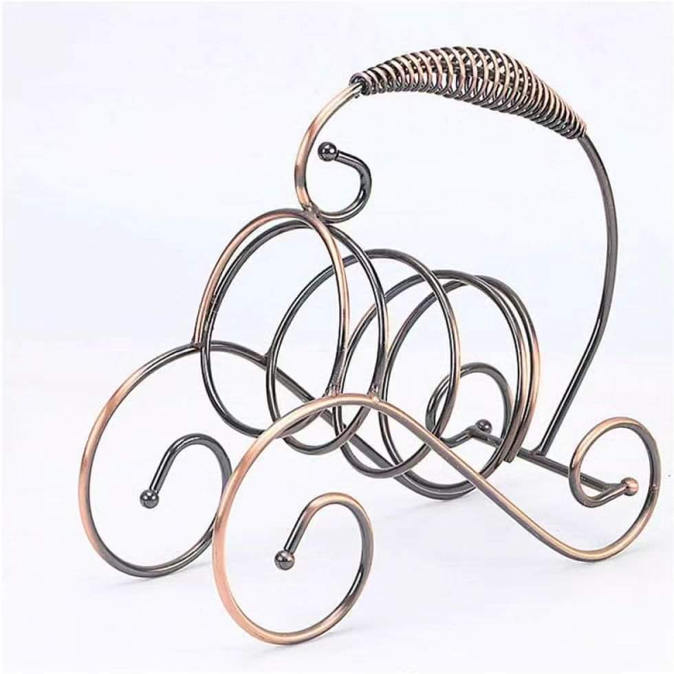 Wine Bottle Holder Bronze