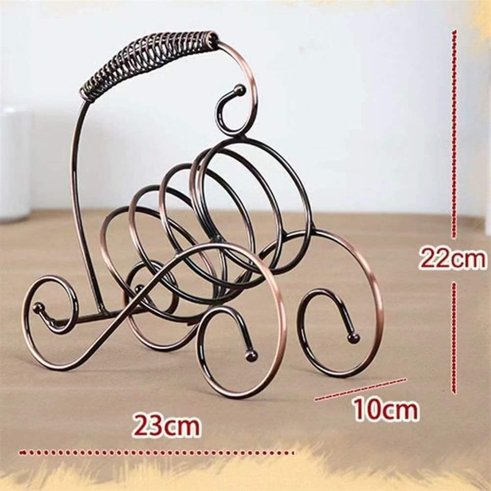 Wine Bottle Holder Bronze