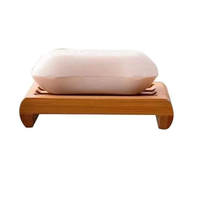 Eco-friendly bamboo soap holder