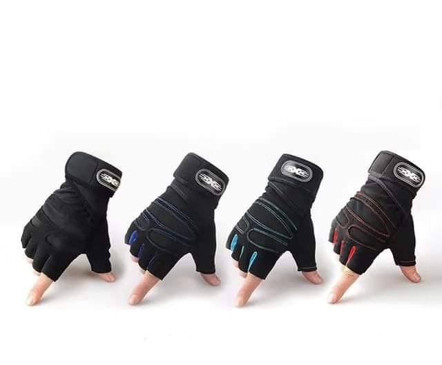 HALF FINGER GYM/CYCLING GLOVES