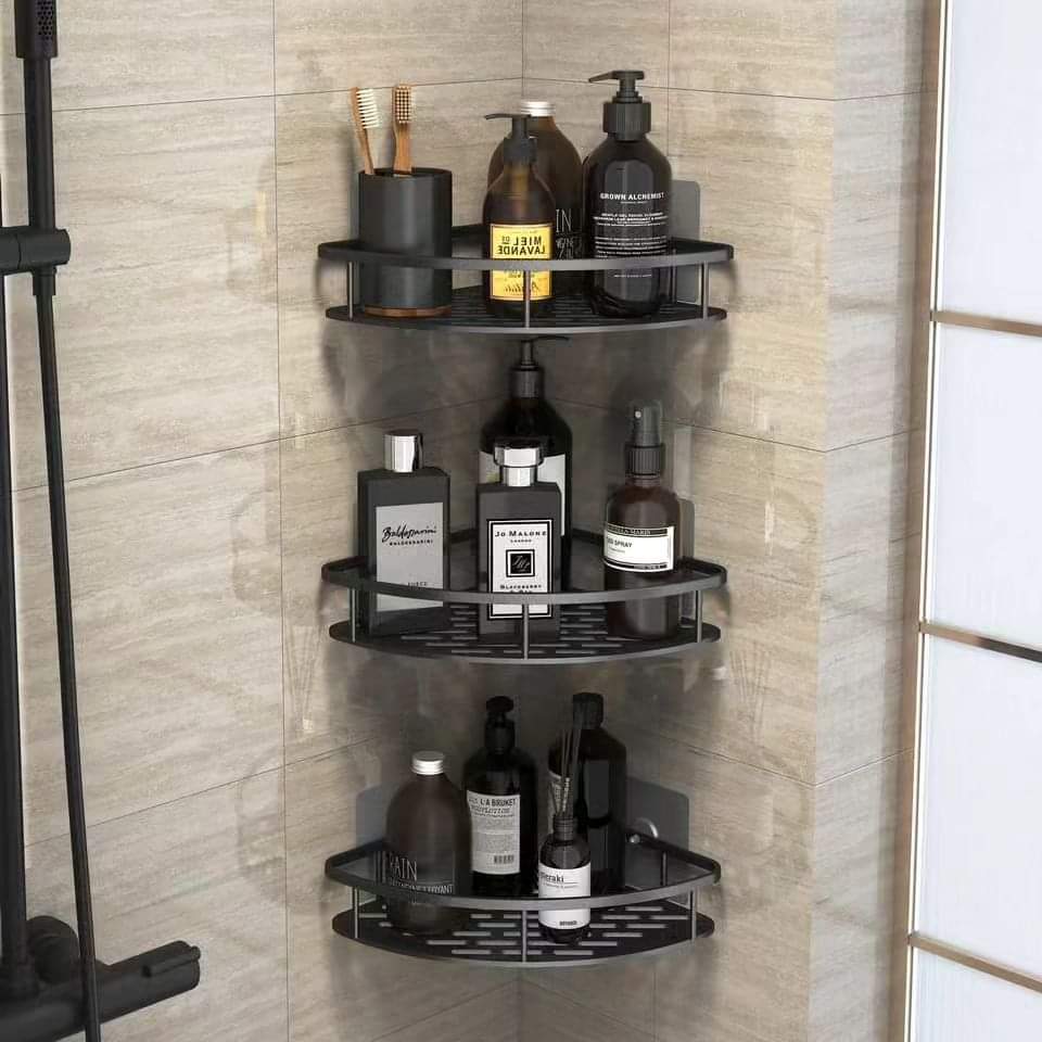 Triangular Bathroom Organizer