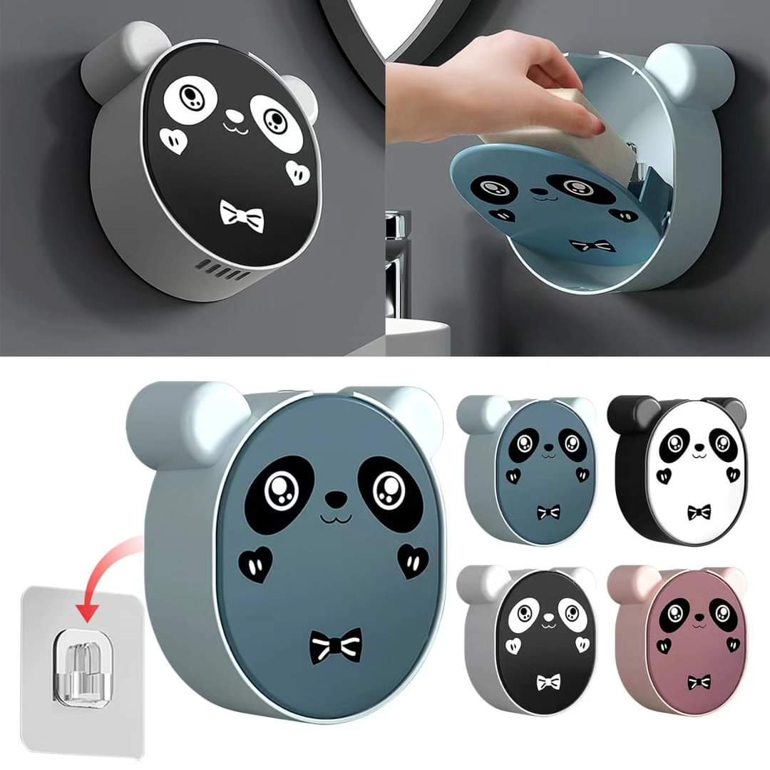 Cute Panda Flip Soap Holder