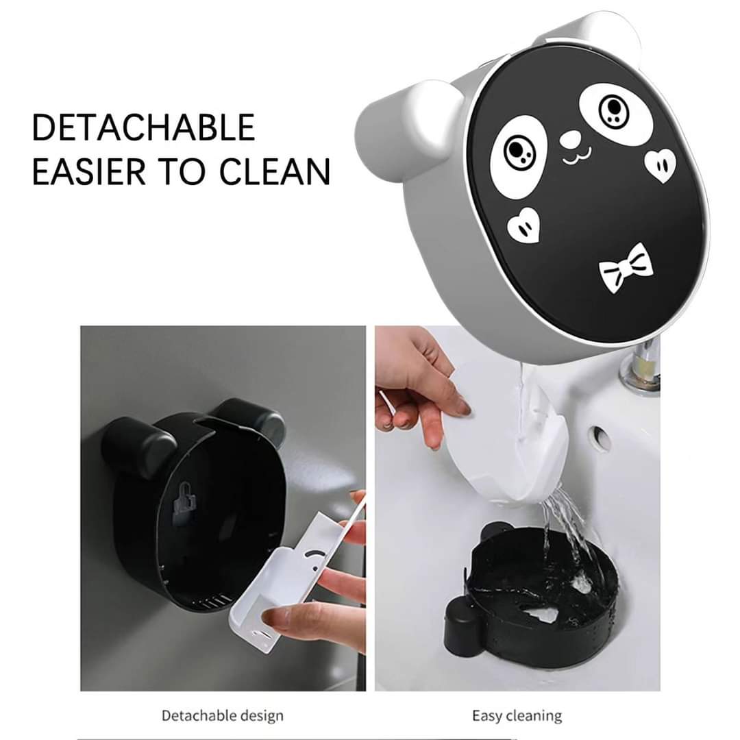 Cute Panda Flip Soap Holder