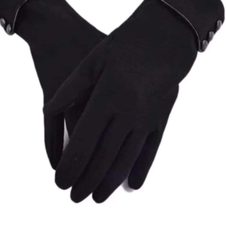 Warm winter gloves with smart touch fingers per pair