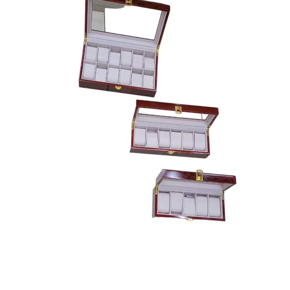 Luxurious wooden watch case