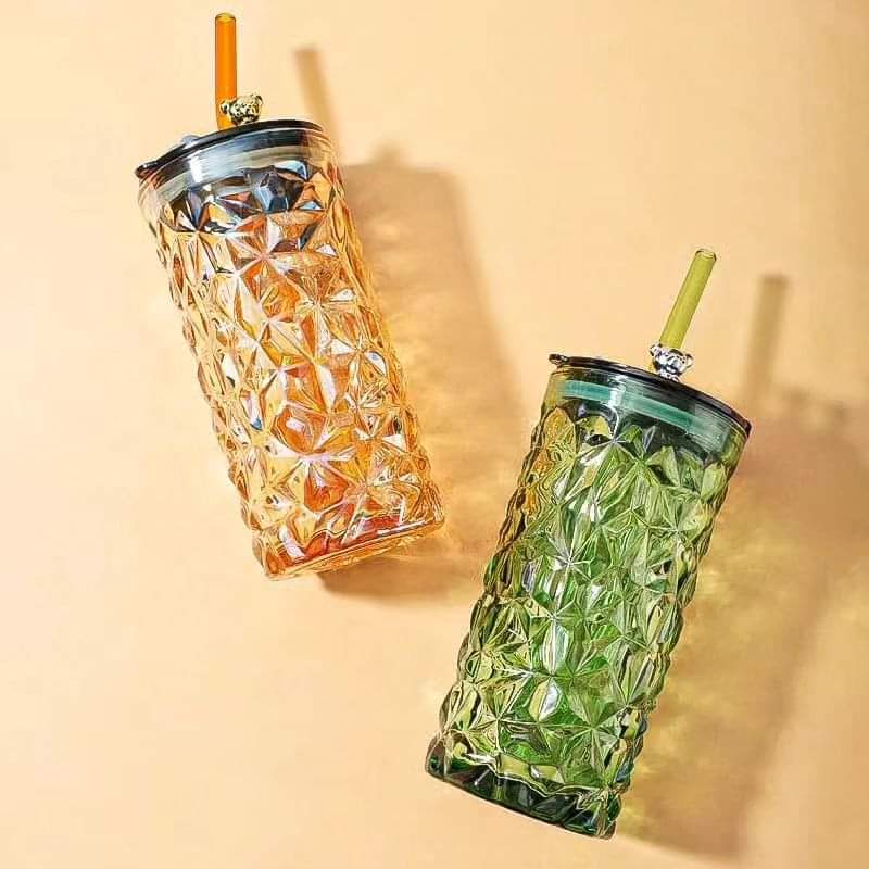 Bear smoothie glass cup
