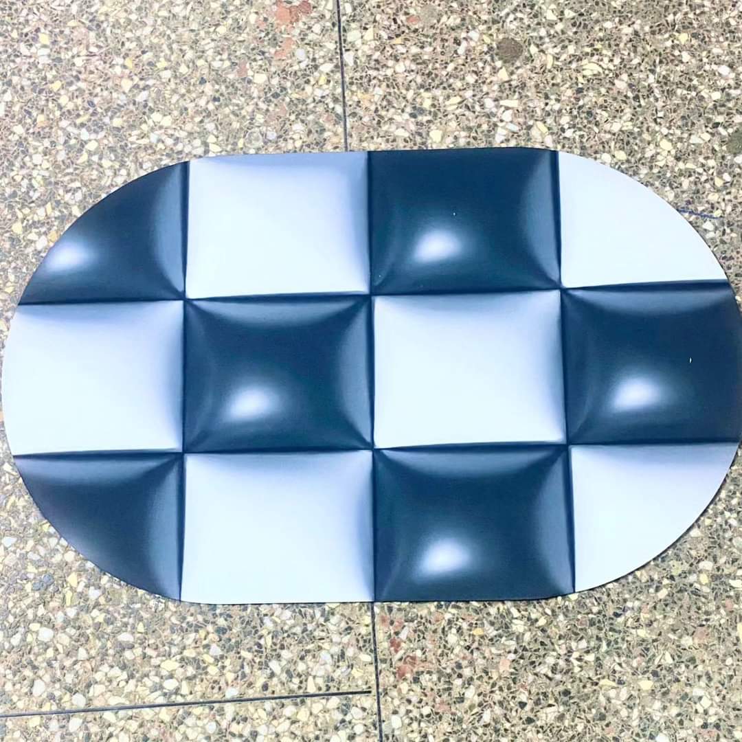 Big size 3D Oval Bathroom/ Door mats