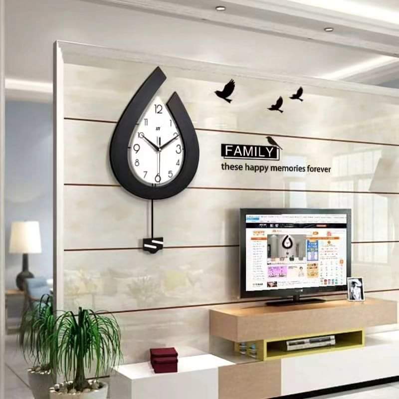 Wall Clock U Shaped