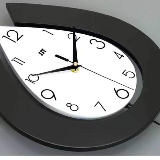 Wall Clock U Shaped