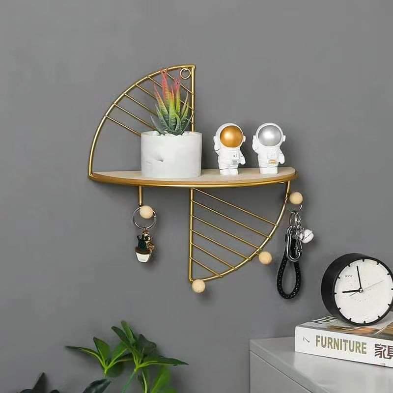 Iron Art Creative Storage Display Shelf