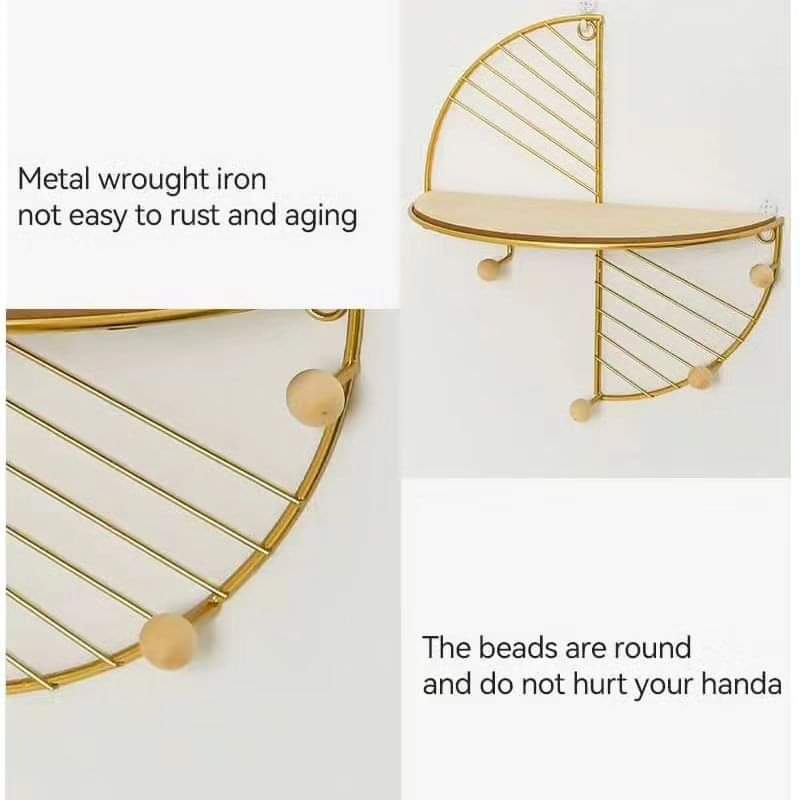 Iron Art Creative Storage Display Shelf