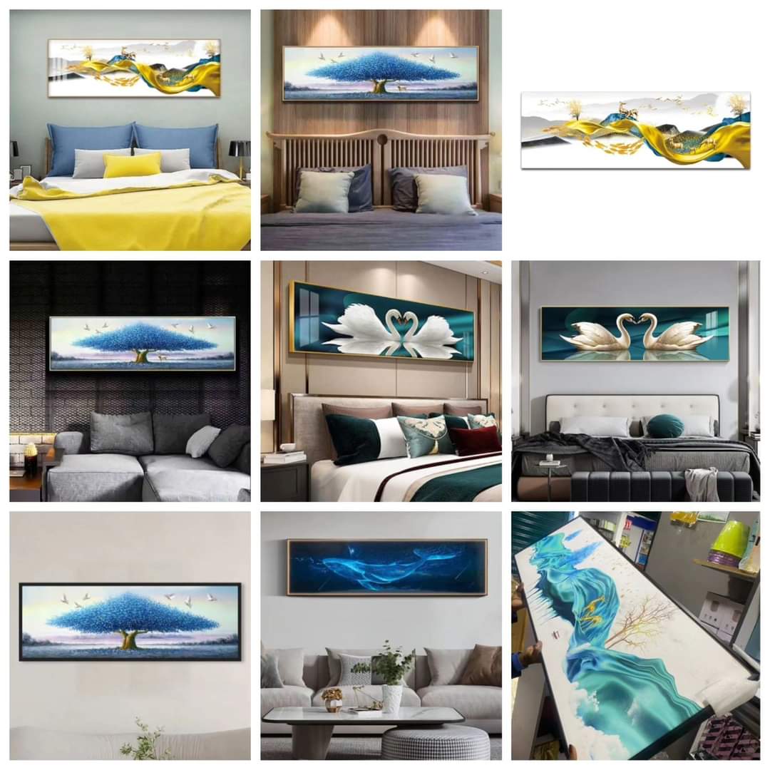 High quality glossy wall art
