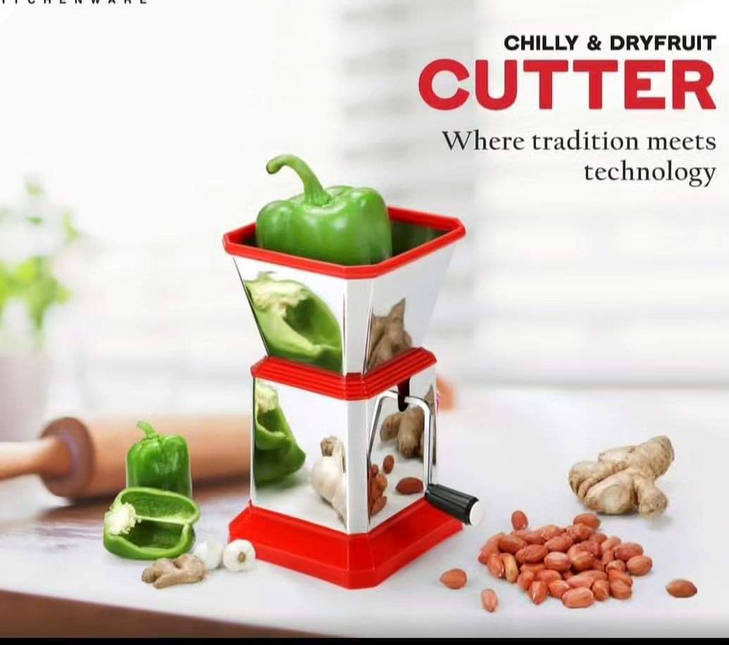 Stainless Steel Chilly Cutter