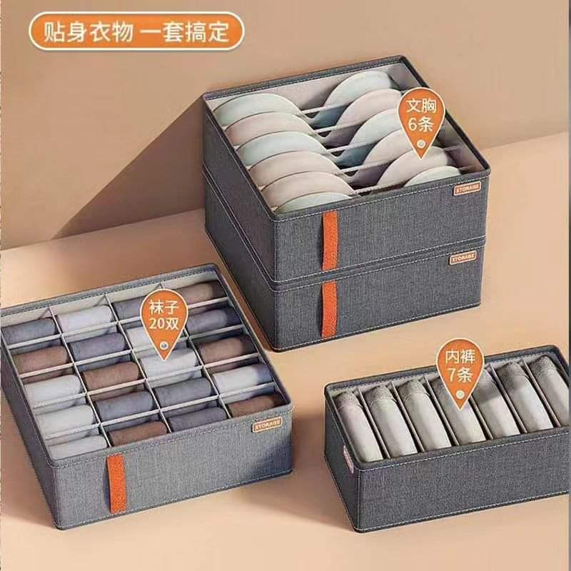 3pcs Dresser Drawer Storage Organizer