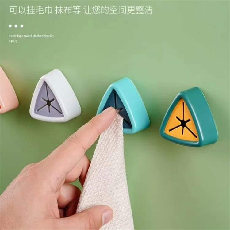5pcs Set Self-adhesive Punch Free Towel Holder