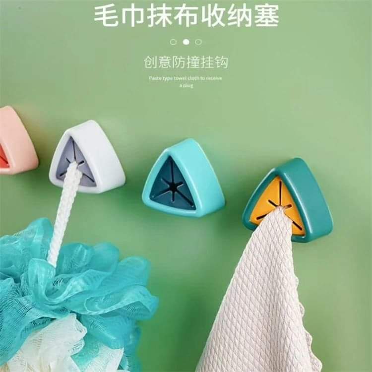 5pcs Set Self-adhesive Punch Free Towel Holder