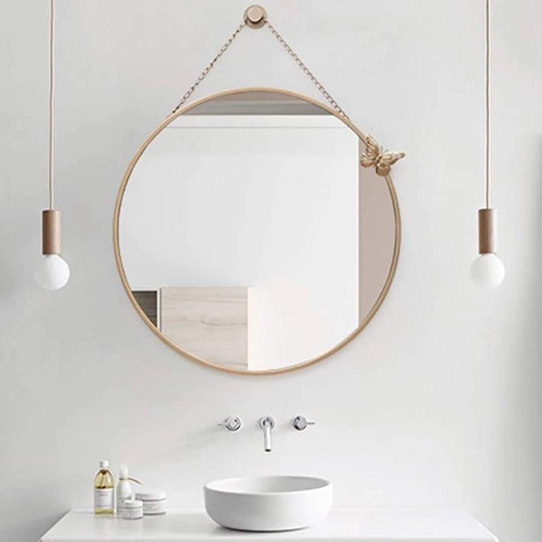 High Quality Round 3D Decor mirror
