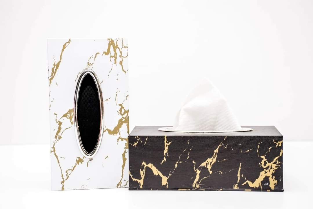 Marble Effect Serviette Holder