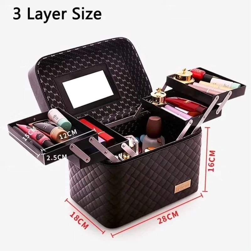 2Tier Make up Box
