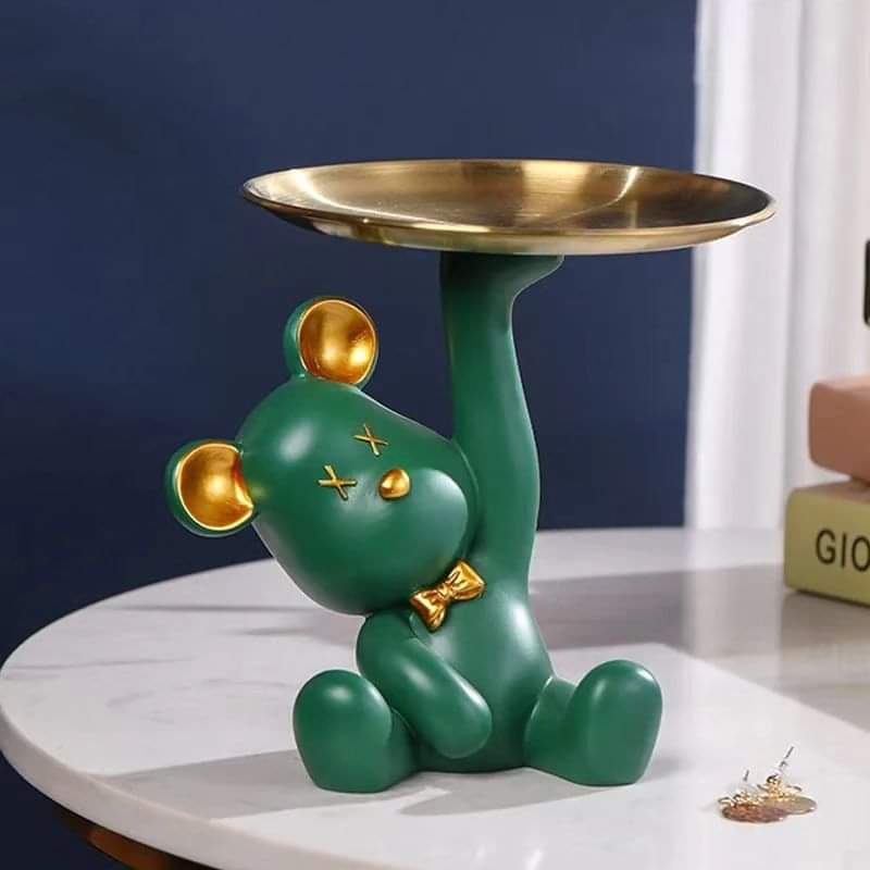 Cute Bear Decorative Household Key Receiver